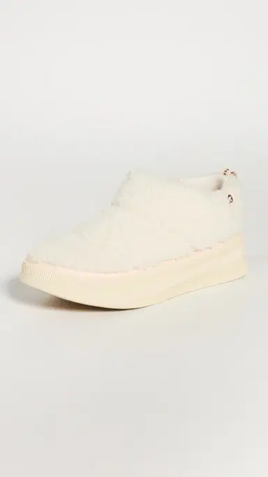 Sorel Out N About IV Mini Puffy Slippers Natural/Chalk | Thumbnail 2