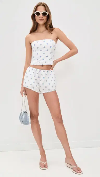 NIA Amaya Shorts Sky M | Thumbnail 5