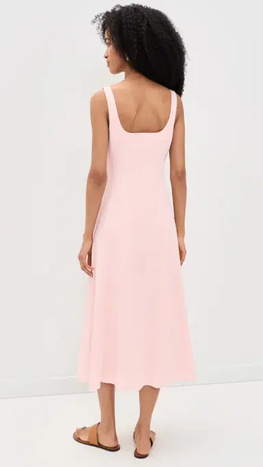 Theory Square Neck Seamed Dress | Thumbnail 3 Theory Square Neck Seamed Dress | Thumbnail 3