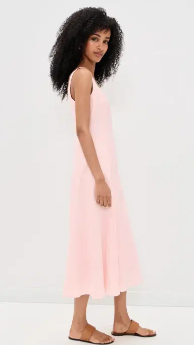 Theory Square Neck Seamed Dress | Thumbnail 4 Theory Square Neck Seamed Dress | Thumbnail 4