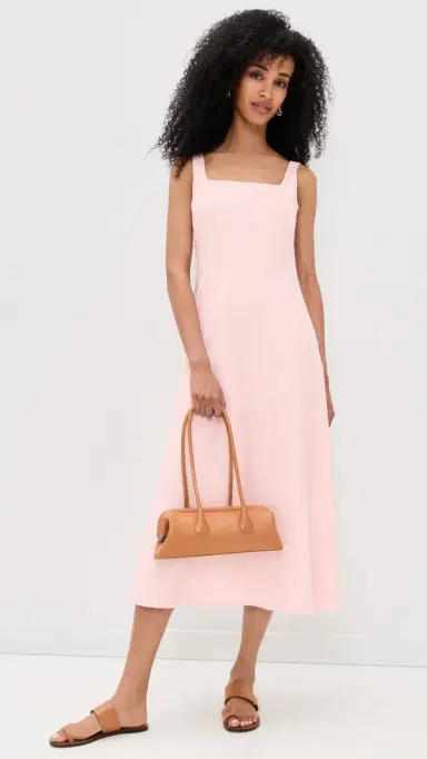 Theory Square Neck Seamed Dress | Thumbnail 5 Theory Square Neck Seamed Dress | Thumbnail 5