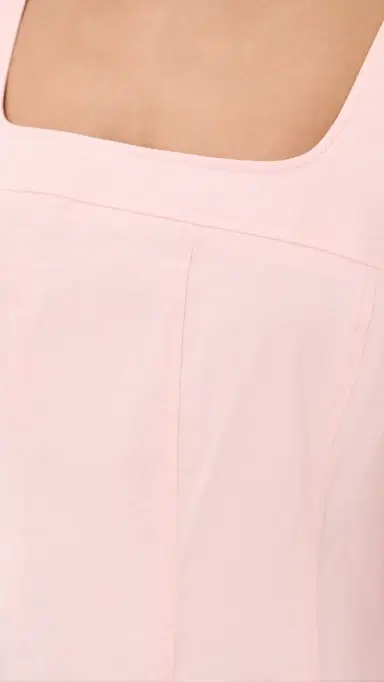 Theory Square Neck Seamed Dress | Thumbnail 6 Theory Square Neck Seamed Dress | Thumbnail 6