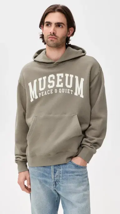 Museum of Peace and Quiet UMPQ Hoodie Sepia S | Thumbnail 2