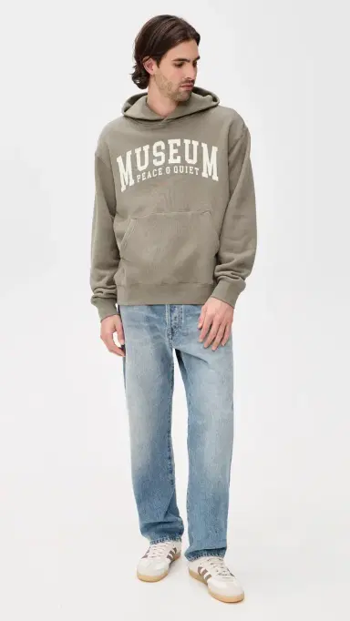 Museum of Peace and Quiet UMPQ Hoodie Sepia S | Thumbnail 5