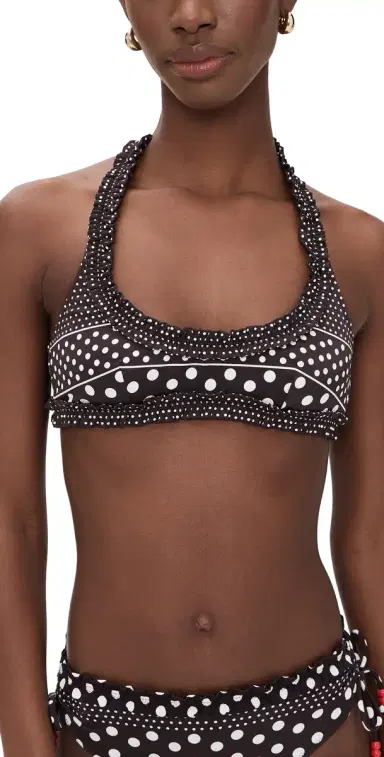 Damson Madder Cove Bikini Top Brown | Thumbnail 1 Damson Madder Cove Bikini Top Brown | Thumbnail 1