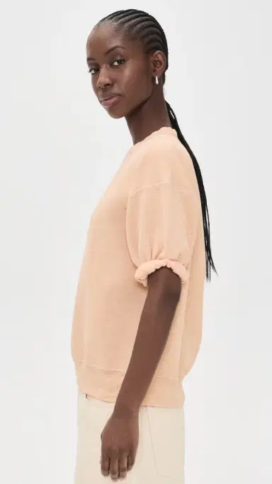 Rachel Comey Stanza Sweatshirt Peach | Thumbnail 4 Rachel Comey Stanza Sweatshirt Peach | Thumbnail 4