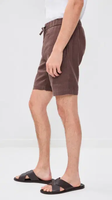 Frescobol Carioca Felipe Linen Shorts 8 | Thumbnail 4 Frescobol Carioca Felipe Linen Shorts 8 | Thumbnail 4