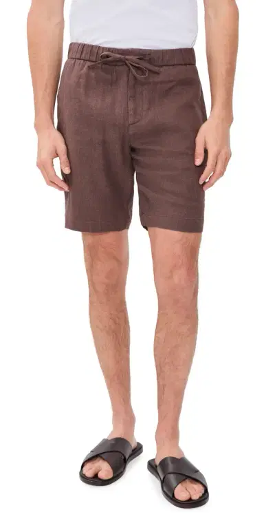Frescobol Carioca Felipe Linen Shorts 8 | Thumbnail 1 Frescobol Carioca Felipe Linen Shorts 8 | Thumbnail 1