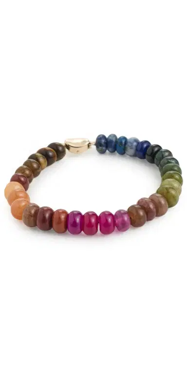 SHASHI Jo Gemstone Bracelet Multi One Size | Thumbnail 1