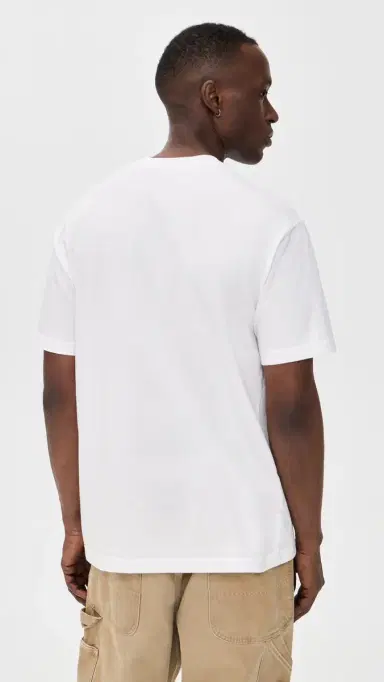 Aaron Levine Crew T-Shirt White | Thumbnail 3