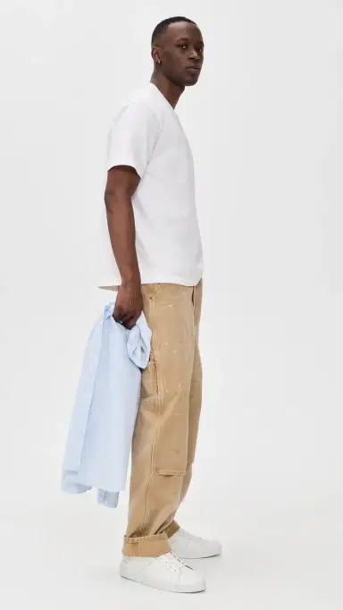 Aaron Levine Crew T-Shirt White | Thumbnail 4