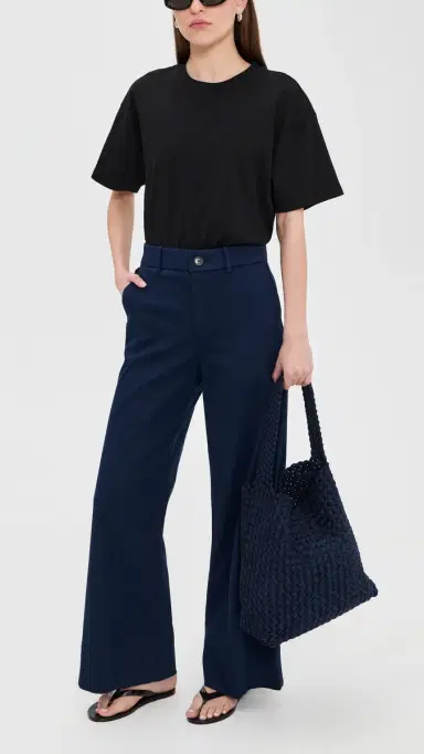 Spanx SPANXsupersmooth Wide Leg Pants Timeless Navy S | Thumbnail 5 Spanx SPANXsupersmooth Wide Leg Pants Timeless Navy S | Thumbnail 5