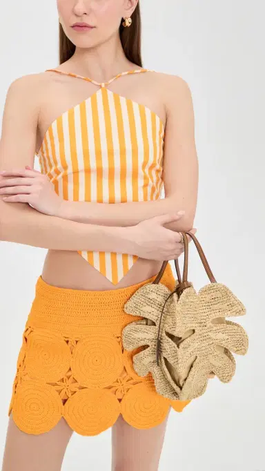 Staud Palm Bag Natural/Tan | Thumbnail 3 Staud Palm Bag Natural/Tan | Thumbnail 3
