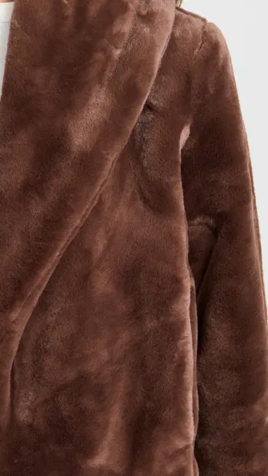 BLANKNYC Espresso Faux Fur Martini Jacket Espresso Martini | Thumbnail 6 BLANKNYC Espresso Faux Fur Martini Jacket Espresso Martini | Thumbnail 6