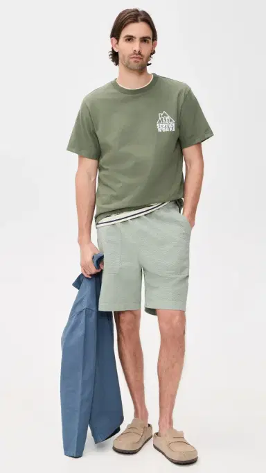 Service Works Home Comforts Tee Olive M | Thumbnail 5 Service Works Home Comforts Tee Olive M | Thumbnail 5