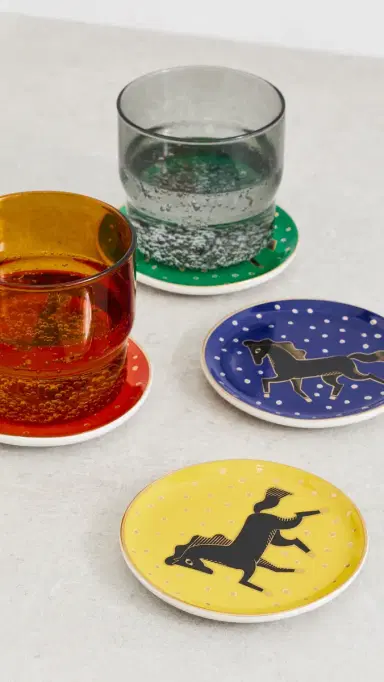 Jonathan Adler Cheval Coaster Set Multi One Size | Thumbnail 3