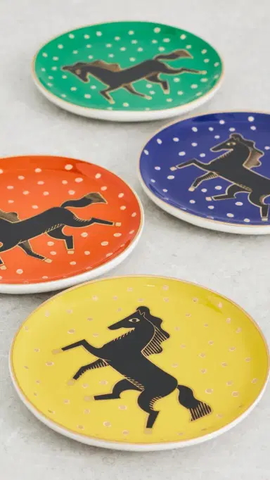 Jonathan Adler Cheval Coaster Set Multi One Size | Thumbnail 4