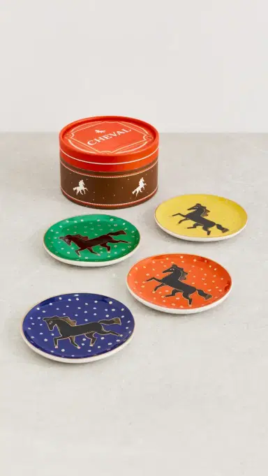 Jonathan Adler Cheval Coaster Set Multi One Size | Thumbnail 5