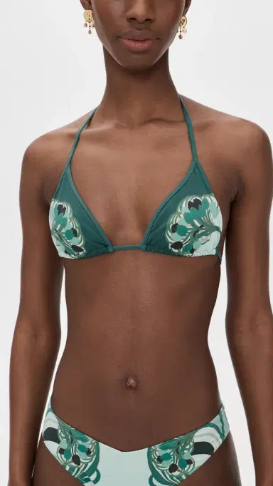 La DoubleJ Bikini Top Blooming Tulip Placée | Thumbnail 2