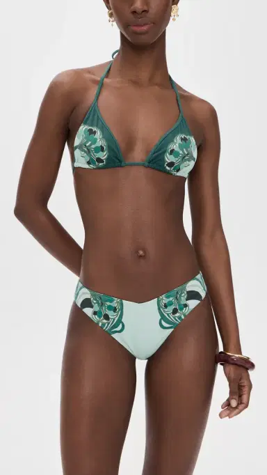 La DoubleJ Bikini Top Blooming Tulip Placée | Thumbnail 5