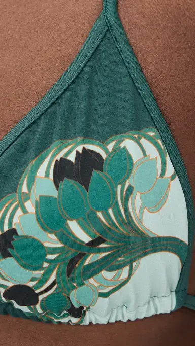La DoubleJ Bikini Top Blooming Tulip Placée | Thumbnail 6