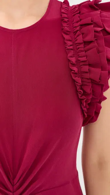Isabel Marant Teriany Silk Dress | Thumbnail 6 Isabel Marant Teriany Silk Dress | Thumbnail 6
