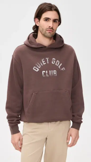 Quiet Golf QGC Hoodie Brown M | Thumbnail 2