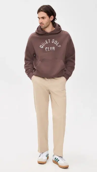 Quiet Golf QGC Hoodie Brown M | Thumbnail 5