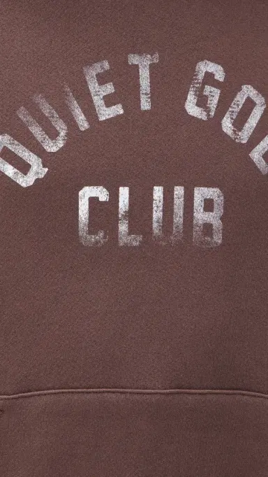 Quiet Golf QGC Hoodie Brown M | Thumbnail 6