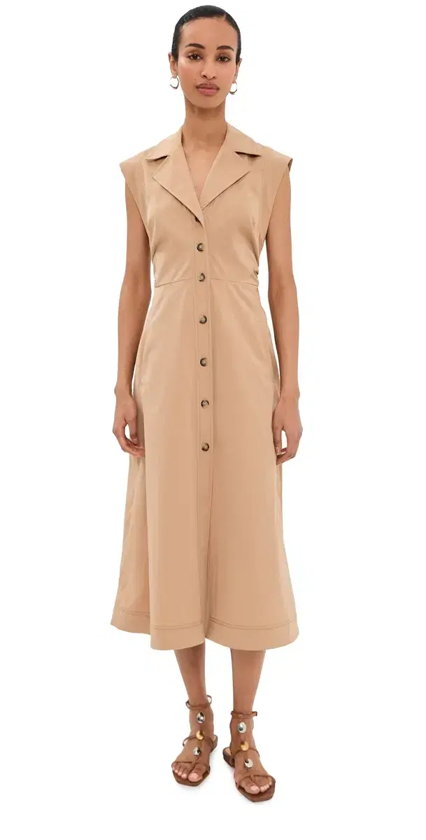 Orla Dress Khaki