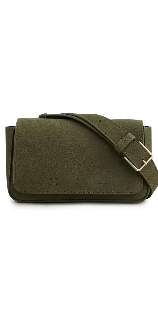 Mansur Gavriel Box Sling Bag Algae One Size