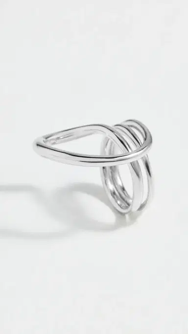 Charlotte Chesnais Round Trip Ring Silver | Thumbnail 2