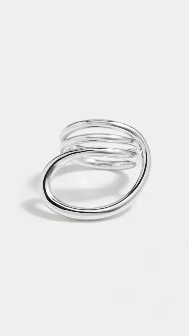 Charlotte Chesnais Round Trip Ring Silver | Thumbnail 4