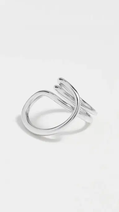 Charlotte Chesnais Round Trip Ring Silver | Thumbnail 5