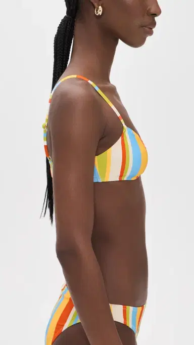 Solid & Striped The Rachel Bikini Top St. Barths Stripe | Thumbnail 4
