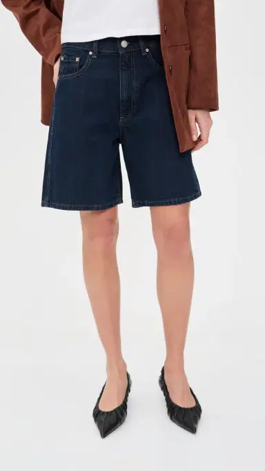 DL1961 Taylor Relaxed High Rise Denim Shorts Night Out | Thumbnail 2 DL1961 Taylor Relaxed High Rise Denim Shorts Night Out | Thumbnail 2