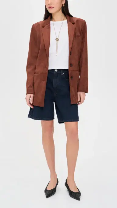 DL1961 Taylor Relaxed High Rise Denim Shorts Night Out | Thumbnail 5 DL1961 Taylor Relaxed High Rise Denim Shorts Night Out | Thumbnail 5