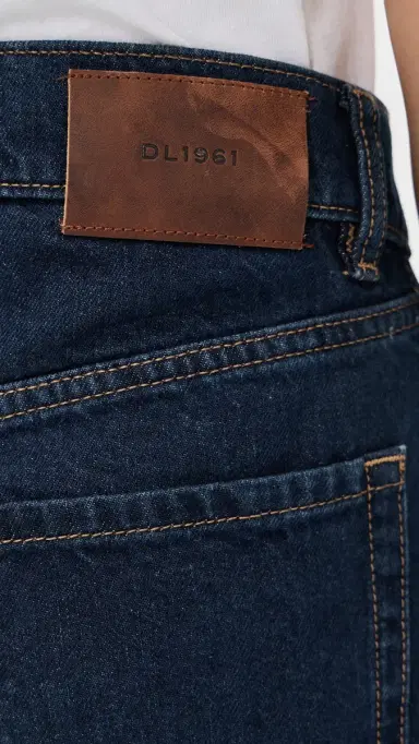 DL1961 Taylor Relaxed High Rise Denim Shorts Night Out | Thumbnail 6 DL1961 Taylor Relaxed High Rise Denim Shorts Night Out | Thumbnail 6