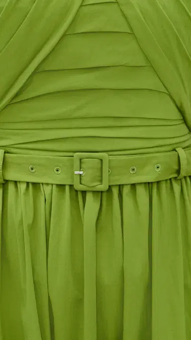 Cinq à Sept Marcie Dress Dark Lime | Thumbnail 6 Cinq à Sept Marcie Dress Dark Lime | Thumbnail 6