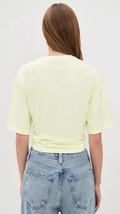 AGOLDE Shari Tee Lemon Drop | Thumbnail 3