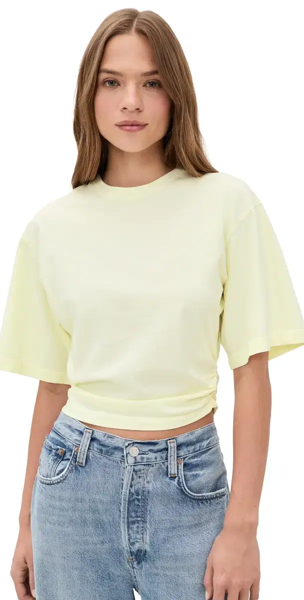AGOLDE Shari Tee emon Drop