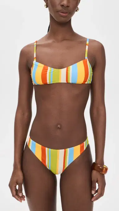Solid & Striped The Rachel Bikini Bottoms St. Barths Stripe S | Thumbnail 4