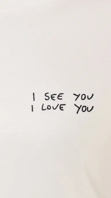 ANINE BING I ee You I Love You helley Tee Washed Cream | Thumbnail 6