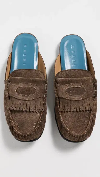 Marni Sabot Mules Chocolate | Thumbnail 2