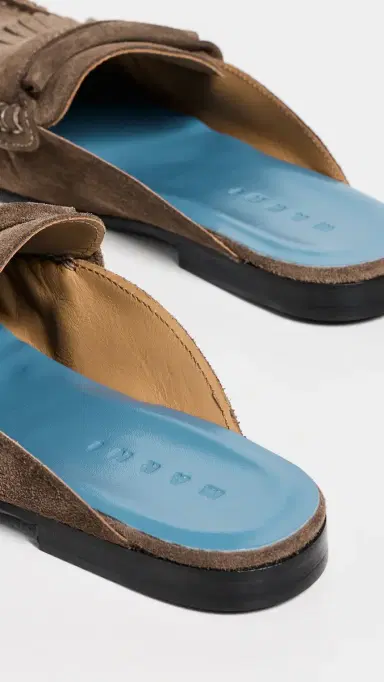 Marni Sabot Mules Chocolate | Thumbnail 4