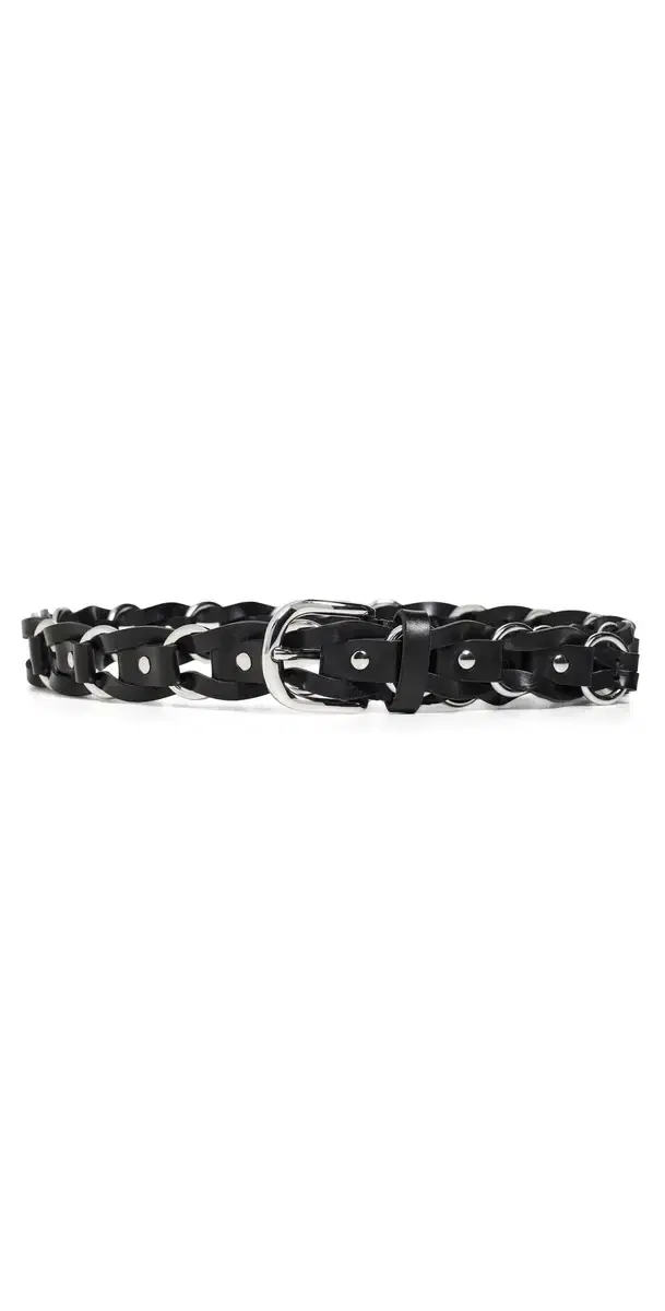 Bali Belt Black/Silver