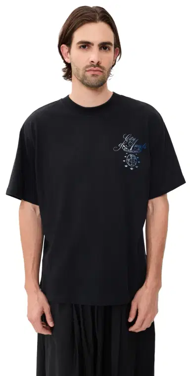Adidas LA City Tee Black/Crew Yellow S | Thumbnail 1