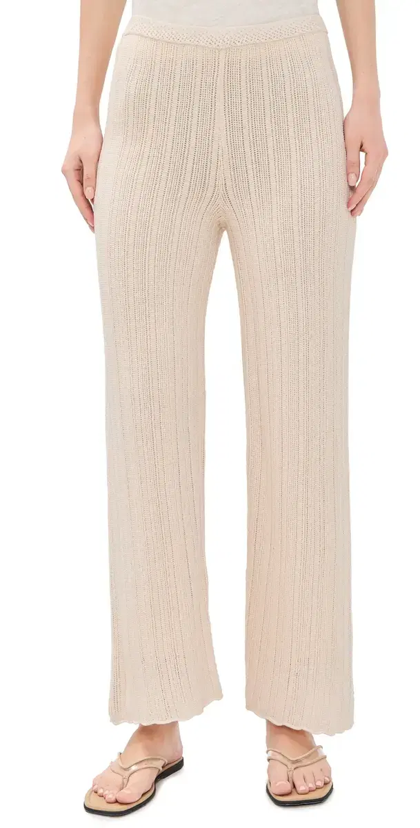 tarboard Crochet Pants Linen