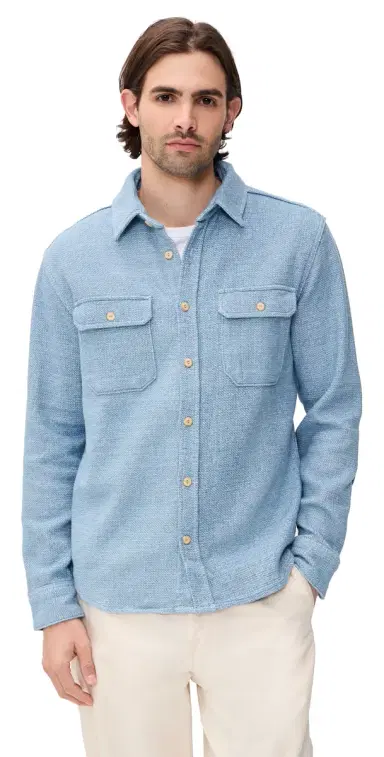 Taylor Stitch The Division Shirt Washed Indigo 42 | Thumbnail 1