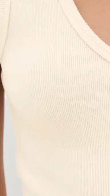 perfectwhitetee tructured Rib V-Neck Tank ugar | Thumbnail 6 perfectwhitetee tructured Rib V-Neck Tank ugar | Thumbnail 6